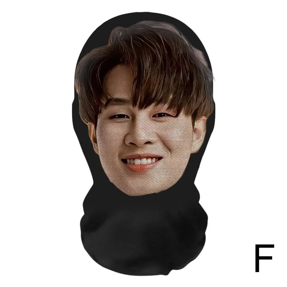 2025 NEW Interesting 3D Printed Funny Full Face Mask Celebrity Realistic Face Mask Party Cosplay Props Halloween