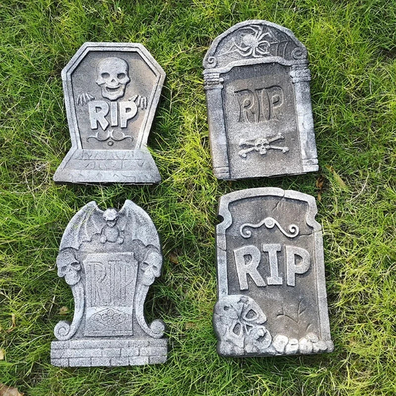 Halloween Tombstone Decoration,Horror Foam Tombstone,Halloween Yard Signs,Haunted House Outdoor Graveyard Prank Props