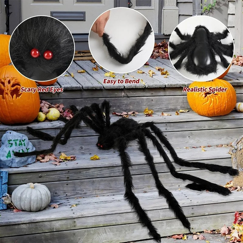 30Cm/50Cm/75Cm/90Cm/125Cm/150Cm/200Cm Horror Halloween Giant  Decoration Haunted House Party Props Halloween Decor