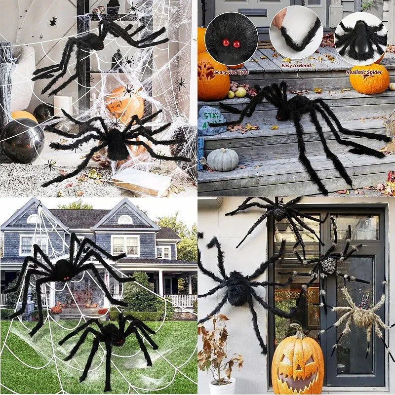 30Cm/50Cm/75Cm/90Cm/125Cm/150Cm/200Cm Horror Halloween Giant  Decoration Haunted House Party Props Halloween Decor