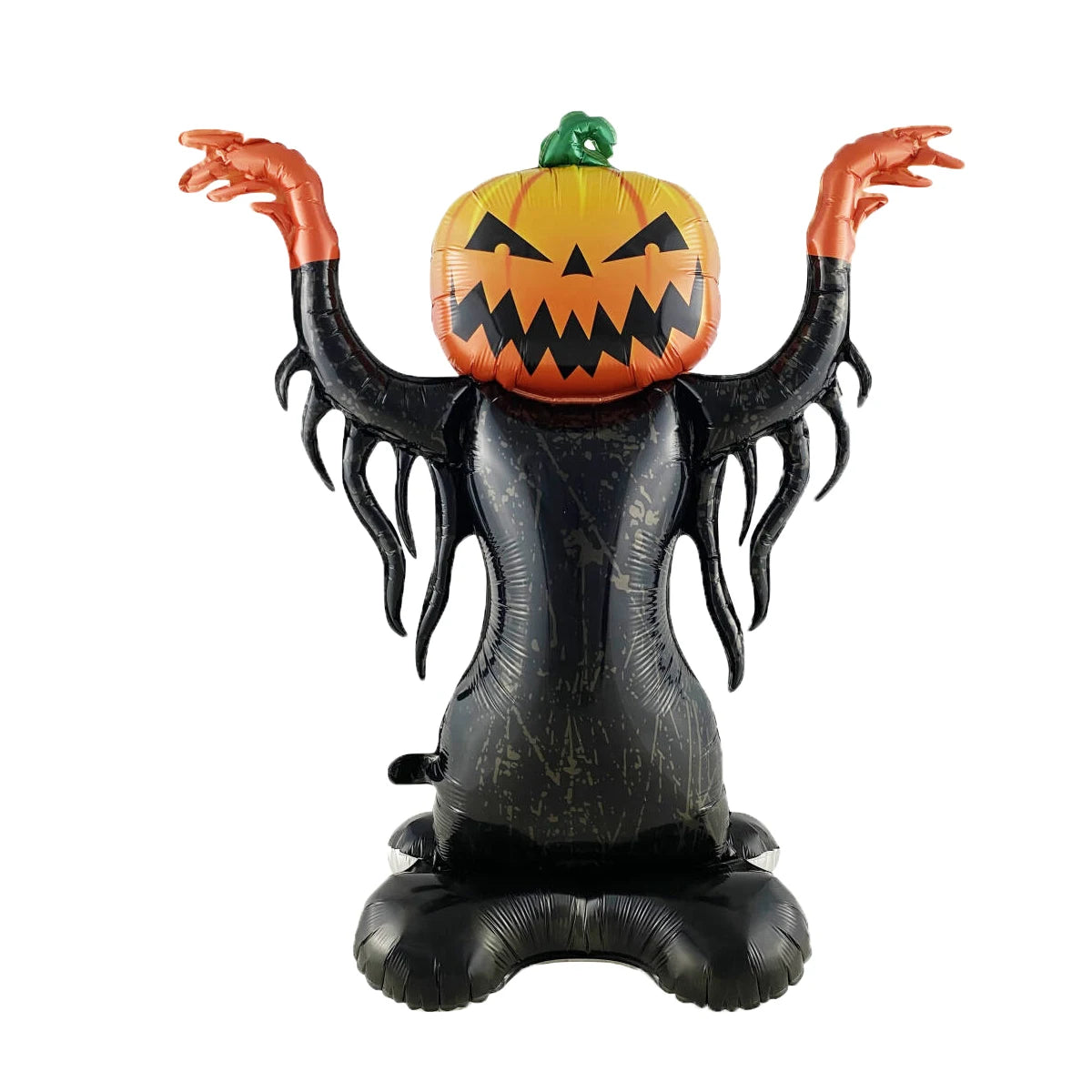 1Set Giant Stand Pedestal Halloween Foil Balloons Pumpkin Ghost Witch Balloon Ghost Tree Halloween Party Decorations